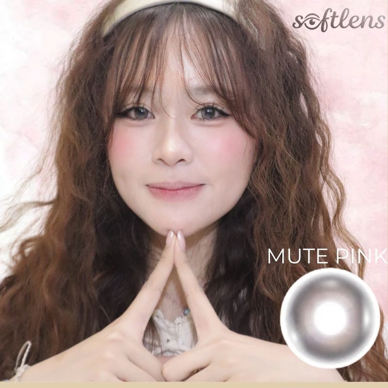 Kính áp tròng Mute Pink