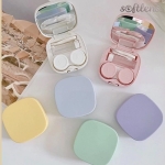 Hộp đựng lens 6 MÀU PASTEL TRƠN nhẹ nhàng xinh xắn